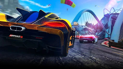 Asphalt 8 - Rennen Auto Spiel screenshot 6