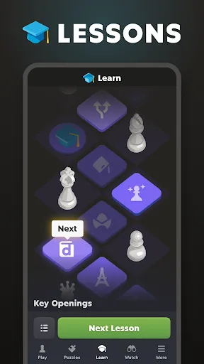 Schach - Spielen und Lernen screenshot 2