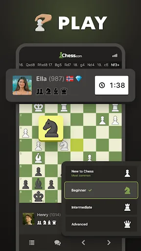 Schach - Spielen und Lernen screenshot 3
