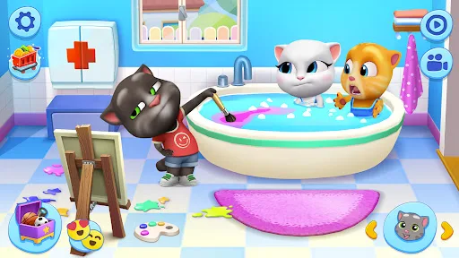 Mein Talking Tom: Freunde screenshot 1
