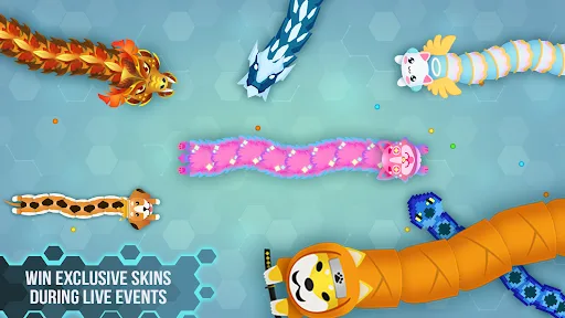 Snake.io Schlangen-.io-Spiele screenshot 3